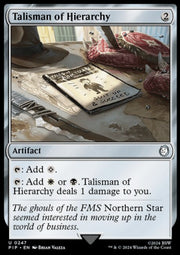 Talisman of Hierarchy - Universes Beyond: Fallout (Uncommon) [PIP-247]