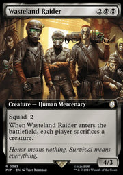 Wasteland Raider (V.1) - Universes Beyond: Fallout: Extras (Rare) [XPIP-383]