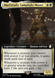 MacCready, Lamplight Mayor (V.1) - Universes Beyond: Fallout: Extras (Rare) [XPIP-417]