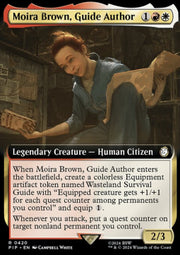 Moira Brown, Guide Author (V.1) - Universes Beyond: Fallout: Extras (Rare) [XPIP-420]