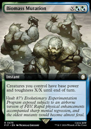 Biomass Mutation (V.1) - Universes Beyond: Fallout: Extras (Rare) [XPIP-475]