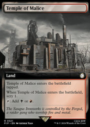 Temple of Malice (V.1) - Universes Beyond: Fallout: Extras (Rare) [XPIP-521]