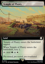 Temple of Plenty (V.1) - Universes Beyond: Fallout: Extras (Rare) [XPIP-523]