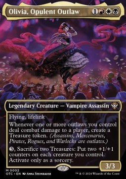 Olivia, Opulent Outlaw - Commander: Outlaws of Thunder Junction: Extras (Mythic) [XOTC-2]
