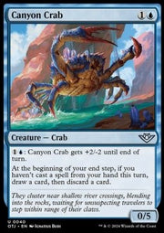 Canyon Crab - Outlaws of Thunder Junction (Uncommon) [OTJ-40]