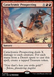 Cataclysmic Prospecting - Commander: Outlaws of Thunder Junction (Rare) [OTC-24]