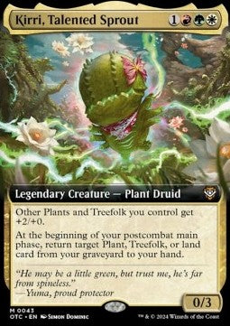 Kirri, Talented Sprout - Commander: Outlaws of Thunder Junction: Extras (Mythic) [XOTC-43]