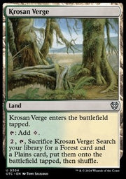 Krosan Verge - Commander: Outlaws of Thunder Junction (Uncommon) [OTC-304]