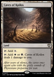 Caves of Koilos - Commander: Outlaws of Thunder Junction (Rare) [OTC-277]