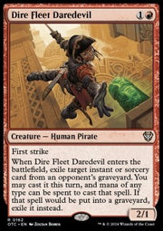 Dire Fleet Daredevil - Commander: Outlaws of Thunder Junction (Rare) [OTC-162]