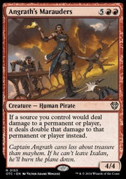 Angrath's Marauders - Commander: Outlaws of Thunder Junction (Rare) [OTC-153]