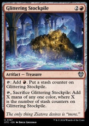 Glittering Stockpile - Commander: Outlaws of Thunder Junction (Uncommon) [OTC-167]