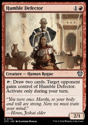 Humble Defector - Commander: Outlaws of Thunder Junction (Uncommon) [OTC-170]