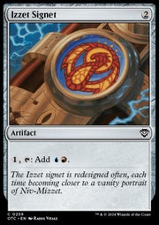 Izzet Signet - Commander: Outlaws of Thunder Junction (Common) [OTC-259]