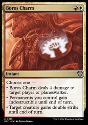 Boros Charm - Commander: Outlaws of Thunder Junction (Uncommon) [OTC-216]