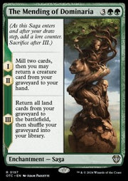 The Mending of Dominaria - Commander: Outlaws of Thunder Junction (Rare) [OTC-197]
