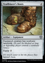 Trailblazer's Boots - Commander: Outlaws of Thunder Junction (Uncommon) [OTC-269]