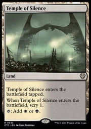 Temple of Silence - Commander: Outlaws of Thunder Junction (Rare) [OTC-333]