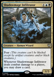 Shadowmage Infiltrator - Commander: Outlaws of Thunder Junction (Rare) [OTC-240]