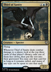 Thief of Sanity - Commander: Outlaws of Thunder Junction (Rare) [OTC-243]