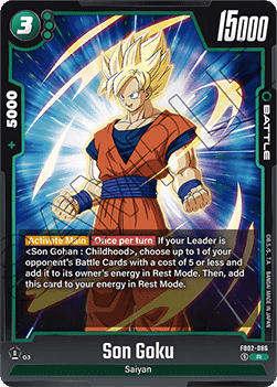 Son Goku (FB02-086) - Blazing Aura [Fusion World] (Rare) [FB02-086]
