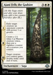 Ajani Fells the Godsire - Modern Horizons 3 (Uncommon) [MH3-19]