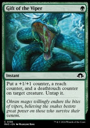 Gift of the Viper - Modern Horizons 3 (Common) [MH3-156]