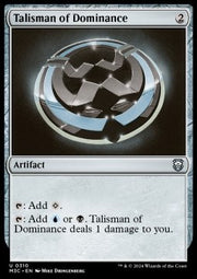 Talisman of Dominance - Commander: Modern Horizons 3 (Uncommon) [M3C-310]