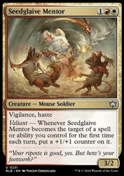 Seedglaive Mentor - Bloomburrow (Uncommon) [BLB-231]