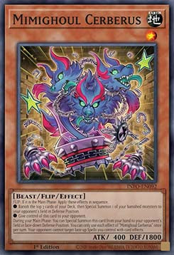 Mimighoul Cerberus - The Infinite Forbidden (Super Rare) [INFO-092]