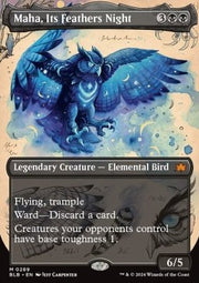 Maha, Its Feathers Night - Bloomburrow: Extras (Mythic) [XBLB-289]