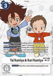 Tai Kamiya & Kari Kamiya (BT17-093) (V.2) - Secret Crisis (Alternative Art) [BT-17-093]