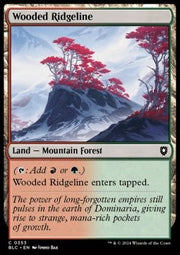 Wooded Ridgeline - Commander: Bloomburrow (Common) [BLC-353]