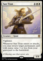 Sun Titan - Commander: Bloomburrow (Mythic) [BLC-157]