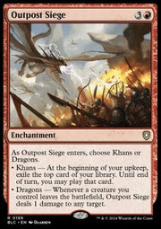 Outpost Siege - Commander: Bloomburrow (Rare) [BLC-199]