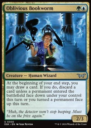 Oblivious Bookworm - Duskmourn: House of Horror: Extras (Uncommon) [XDSK-300]