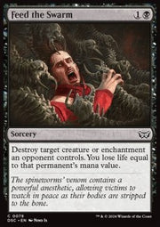 Feed the Swarm - Commander: Duskmourn: House of Horror (Common) [DSC-78]