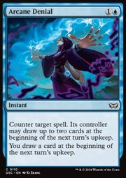 Arcane Denial - Commander: Duskmourn: House of Horror (Common) [DSC-110]
