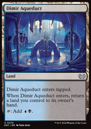 Dimir Aqueduct - Commander: Duskmourn: House of Horror (Uncommon) [DSC-270]