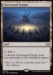 Drownyard Temple - Commander: Duskmourn: House of Horror (Rare) [DSC-272]