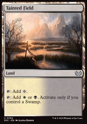 Tainted Field - Commander: Duskmourn: House of Horror (Uncommon) [DSC-302]