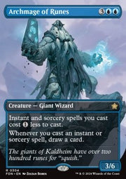 Archmage of Runes (V.1) - Magic: The Gathering Foundations: Extras (Rare) [XFDN-304]