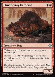 Slumbering Cerberus - Magic: The Gathering Foundations (Uncommon) [FDN-94]