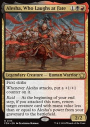 Alesha, Who Laughs at Fate - Magic: The Gathering Foundations (Rare) [FDN-115]