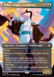 Kykar, Zephyr Awakener (V.1) - Magic: The Gathering Foundations: Extras (Rare) [XFDN-348]