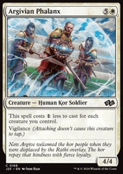 Argivian Phalanx - Foundations Jumpstart (Common) [J25-168]