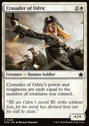 Crusader of Odric - Magic: The Gathering Foundations: Starter Collection (Common) [SFDN-569]