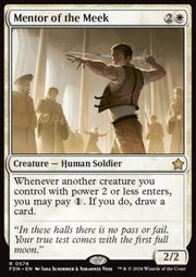 Mentor of the Meek - Magic: The Gathering Foundations: Starter Collection (Rare) [SFDN-578]
