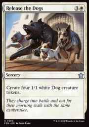 Release the Dogs - Magic: The Gathering Foundations: Starter Collection (Uncommon) [SFDN-580]