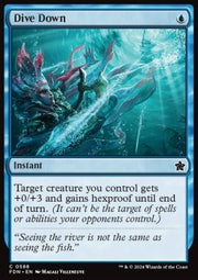 Dive Down - Magic: The Gathering Foundations: Starter Collection (Common) [SFDN-588]
